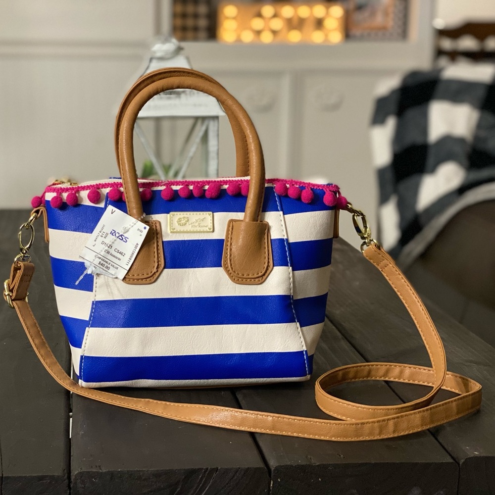 Betsey Johnson Striped Handbag